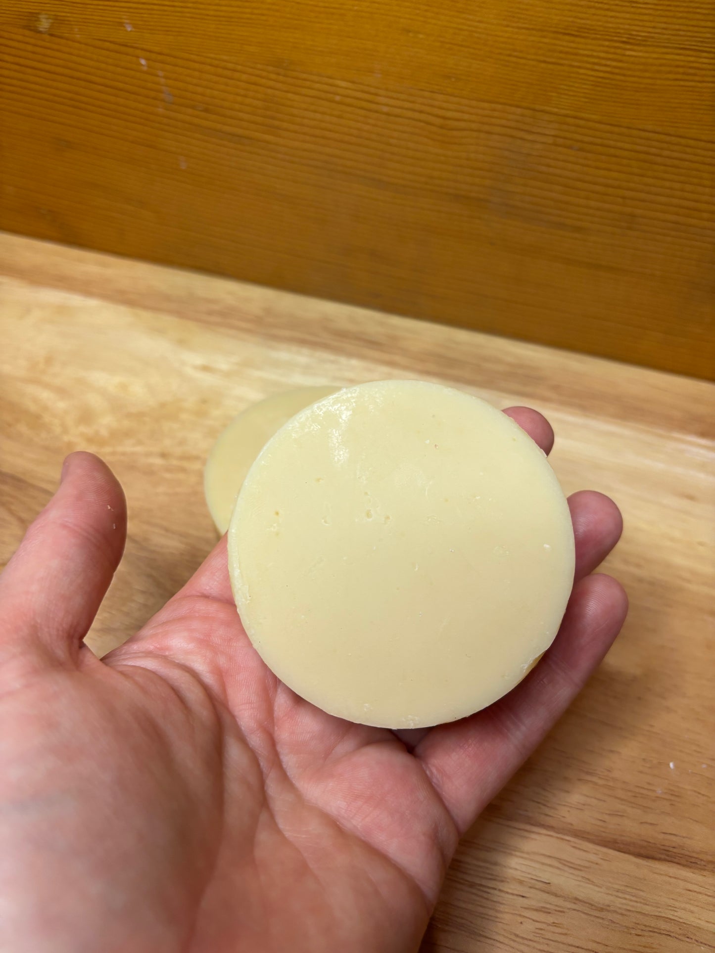 Peppermint Round Goat's Milk Soap
