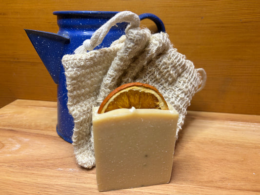 Orange Spearmint with Dried Orange and Mint Embeds