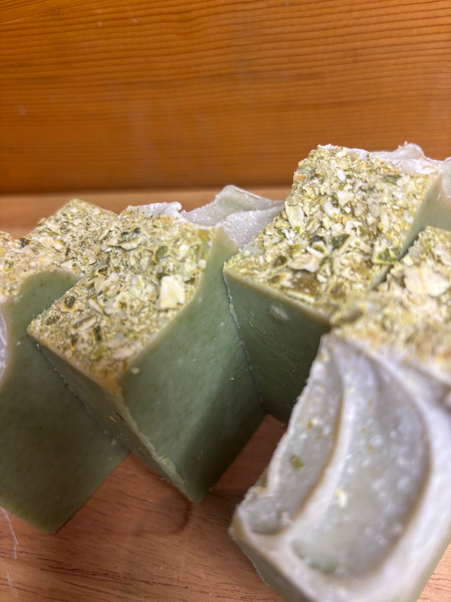 Lime with Spirulina Bar