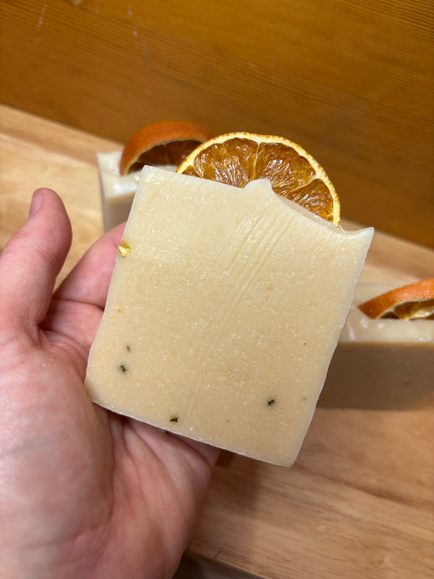 Orange Spearmint with Dried Orange and Mint Embeds