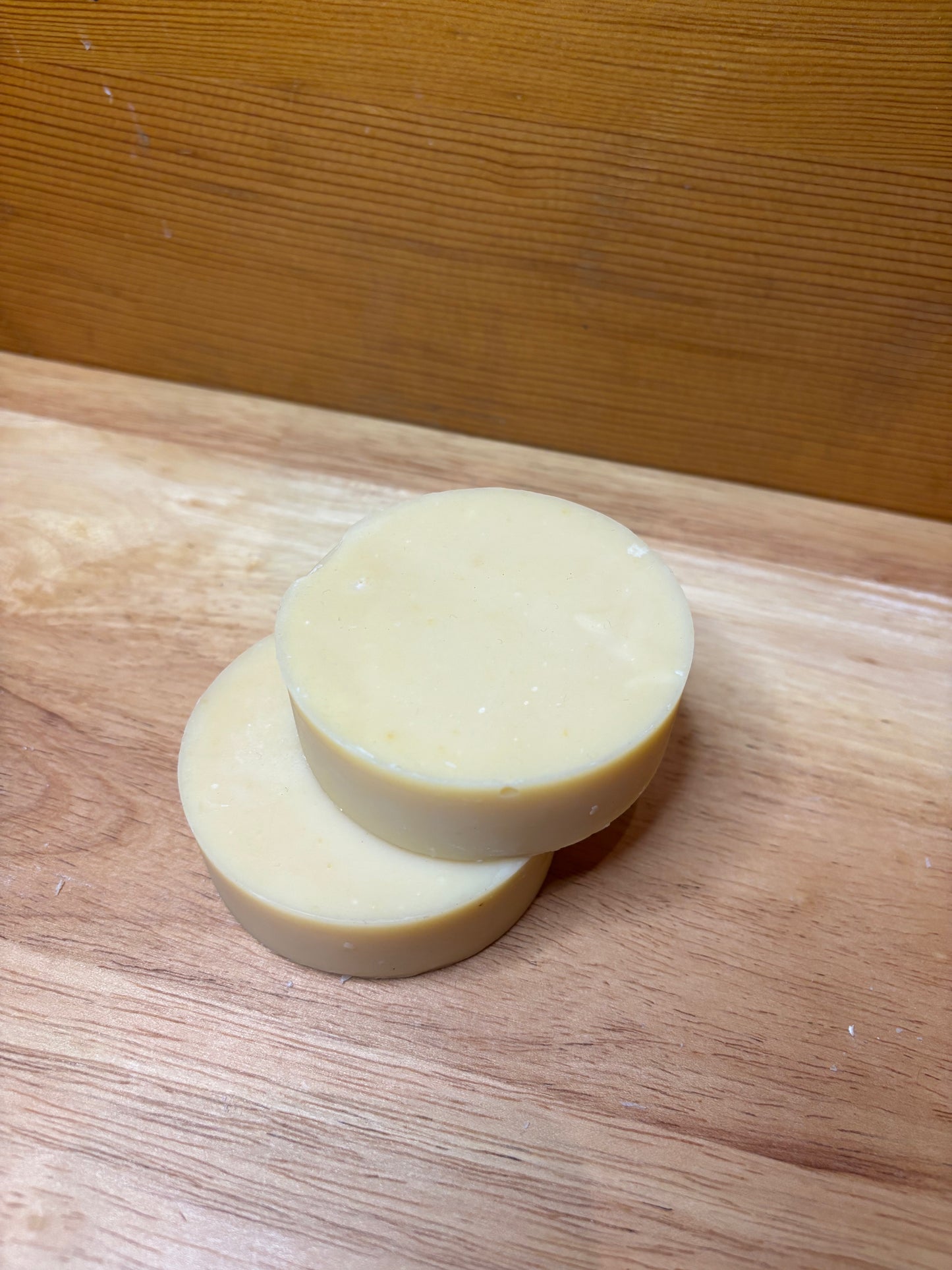 Peppermint Round Goat's Milk Soap
