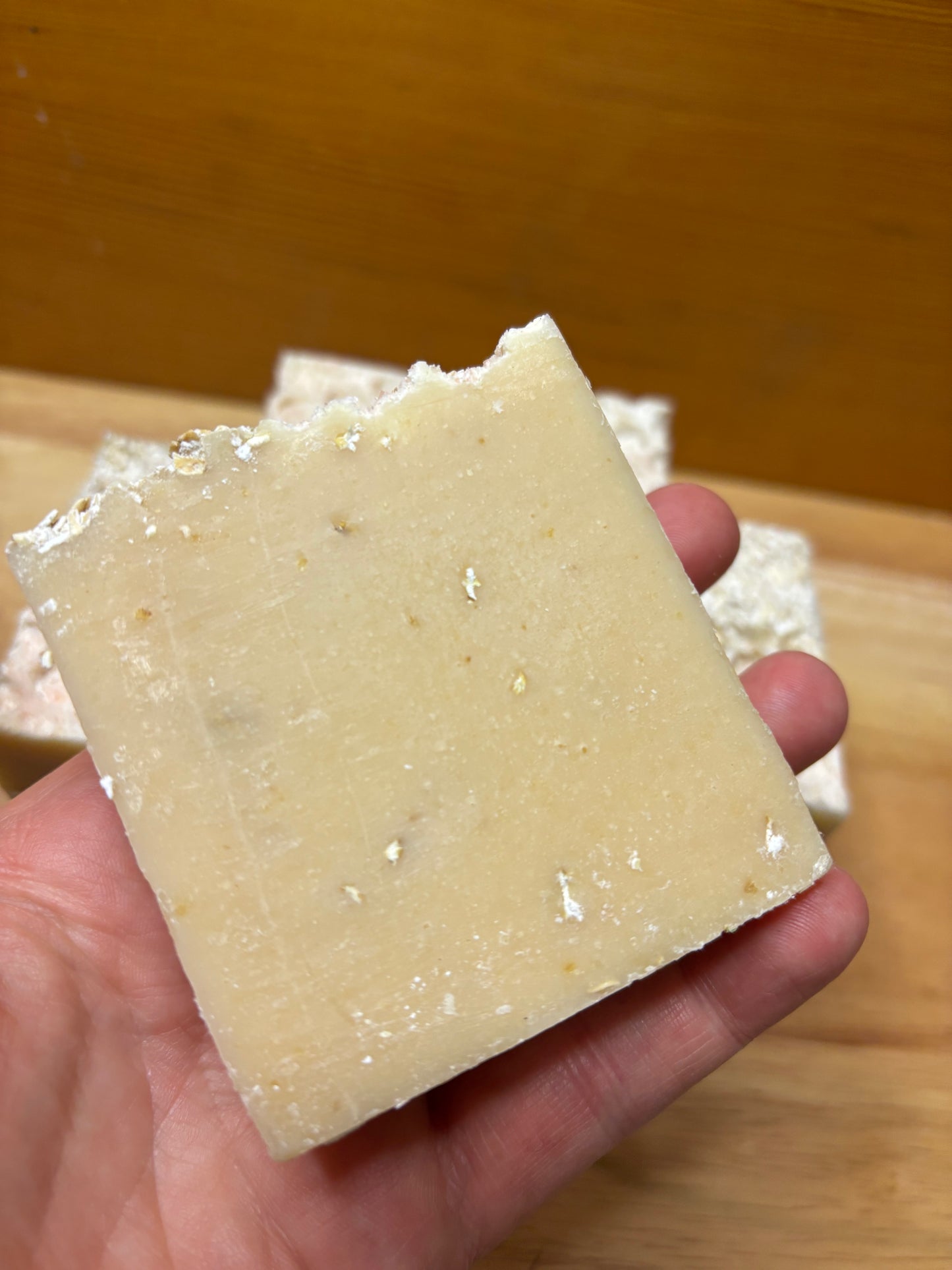 Grapefruit Goat's Milk Soap with Oat Exfoliant & Pink Himalayan Salt